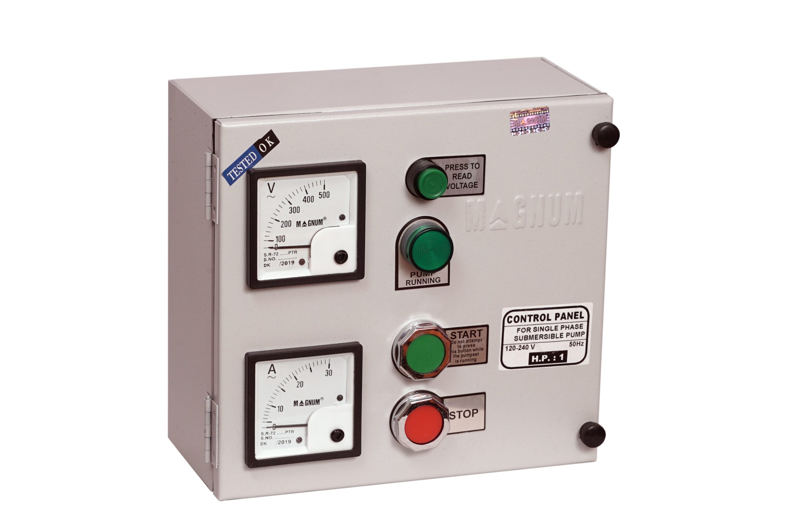 MaCHK-1 Compact Pump Panel view 2