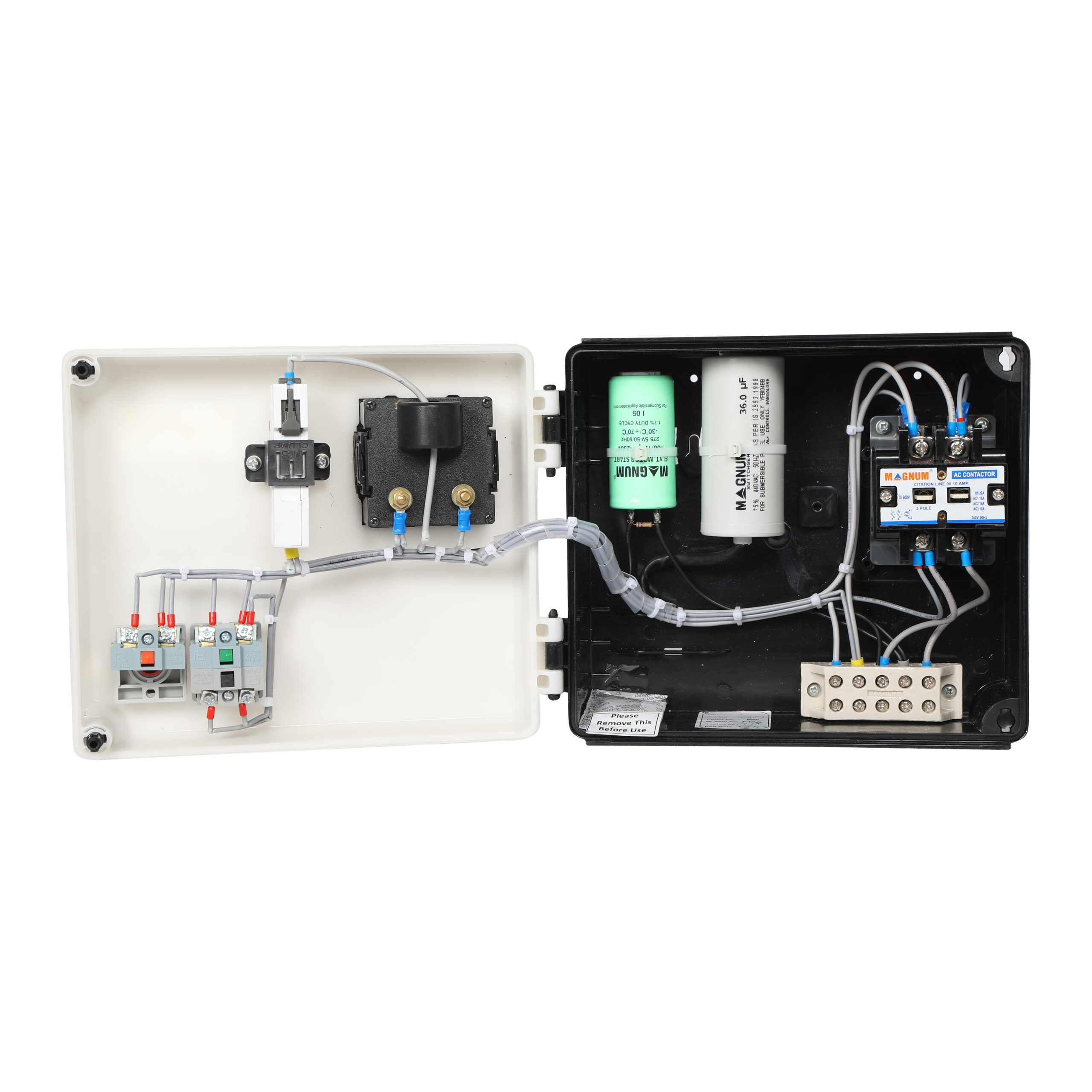 Pradhaan Submersible Pump Control Panel view 4