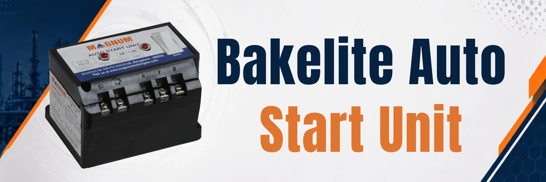 Bakelite Auto Start Unit