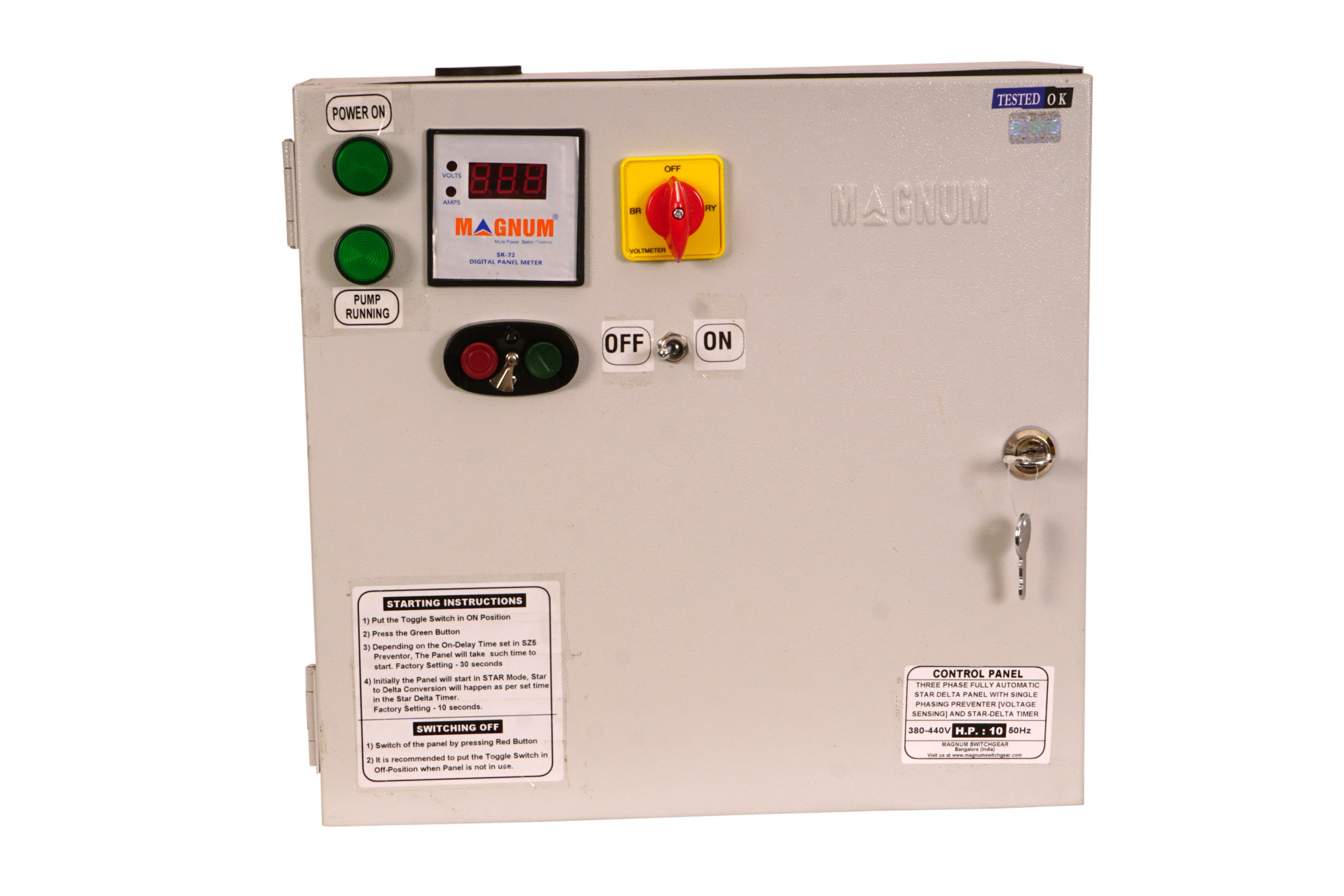 Vajra Star Delta Control Panel MaU