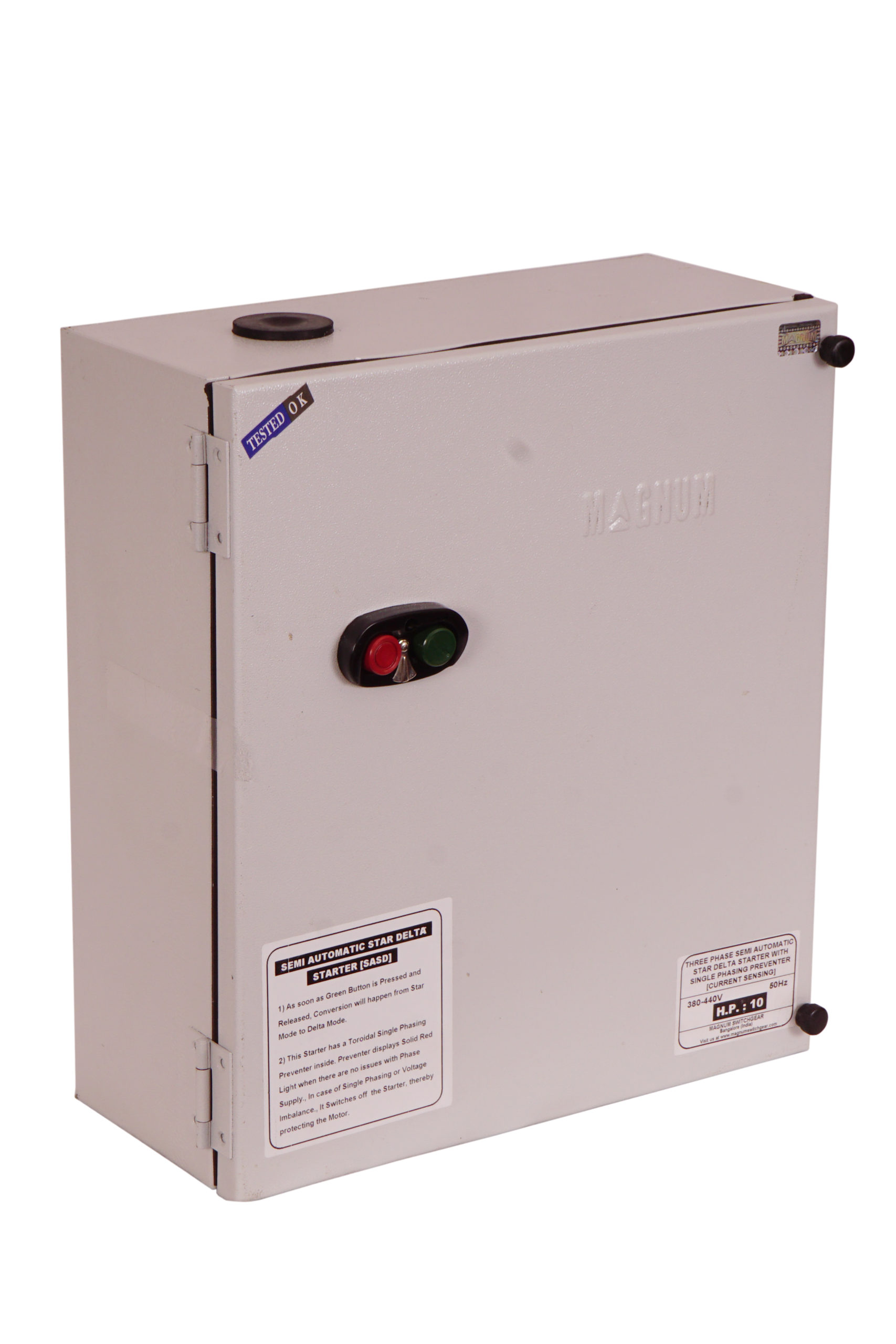 Trishakti Star Delta Motor Starter MaU
