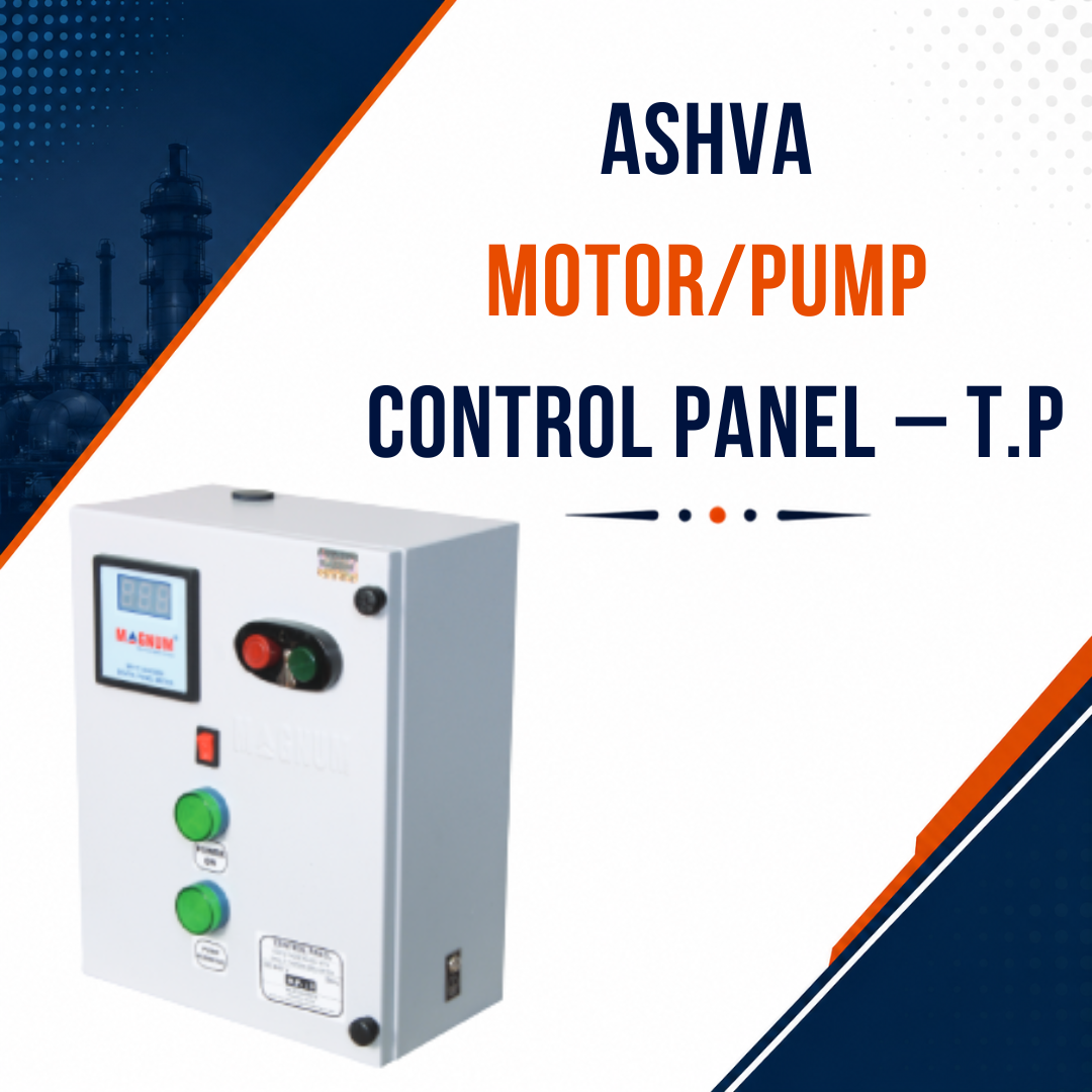 Ashva Motor/Pump Control Panel &ndash; T.P