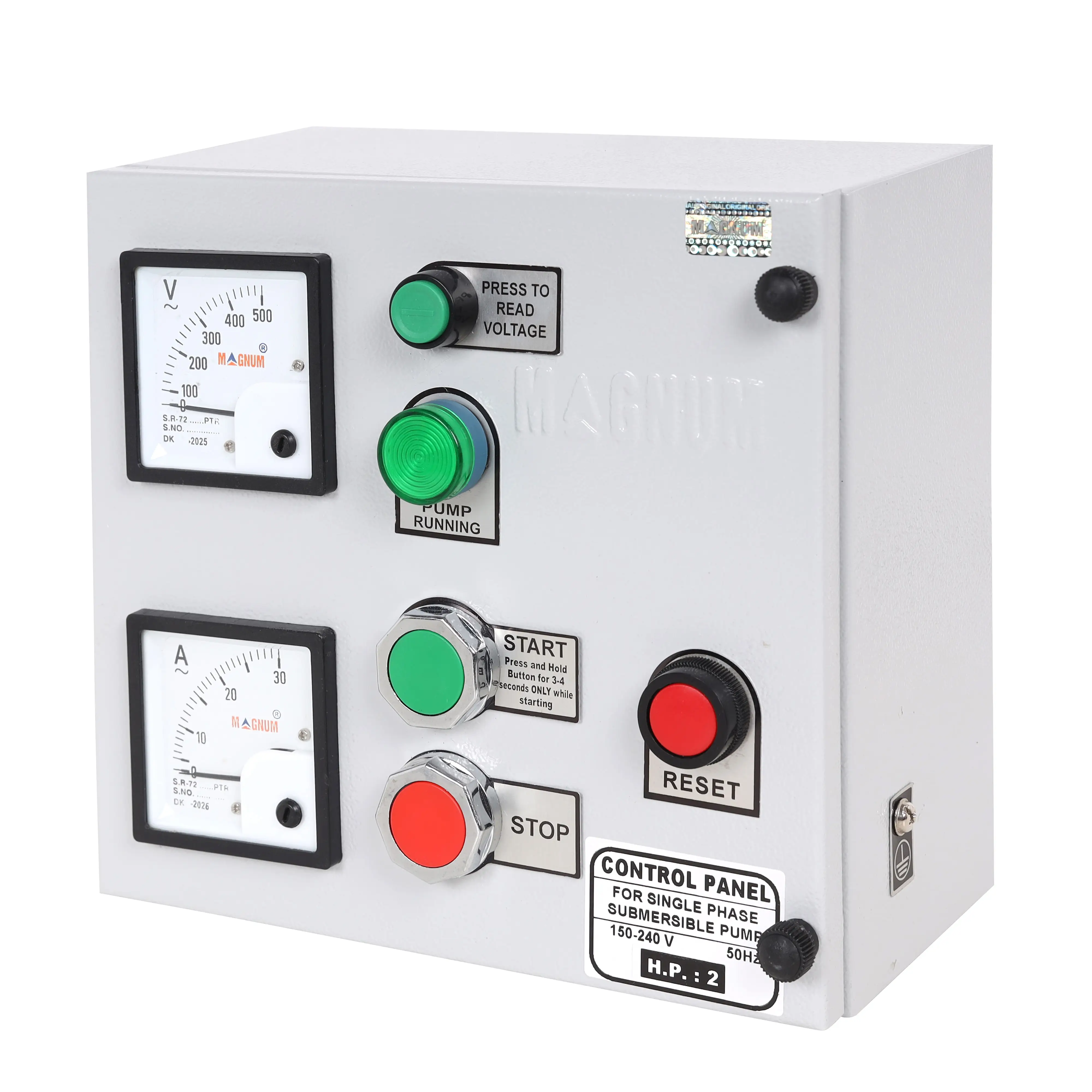 MaCHK-1 Compact Pump Panel view 4