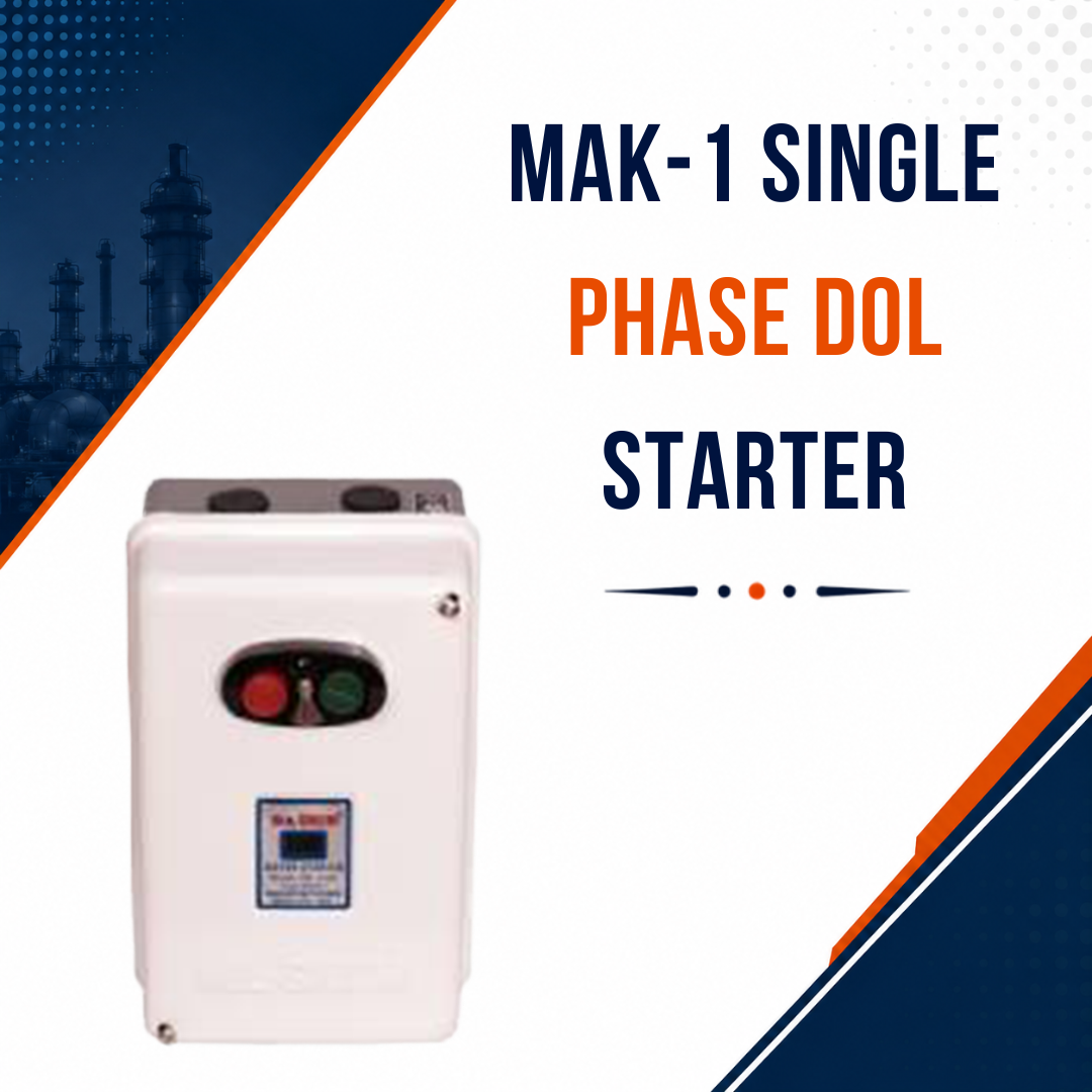 MaK-1 Single Phase DOL Starter