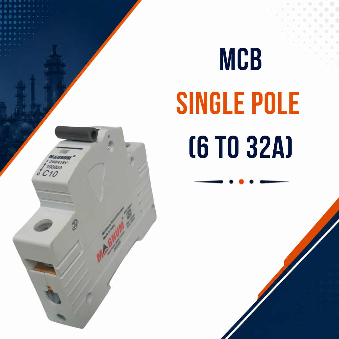 Magnum MCB &ndash; Single Pole (6 to 32A)