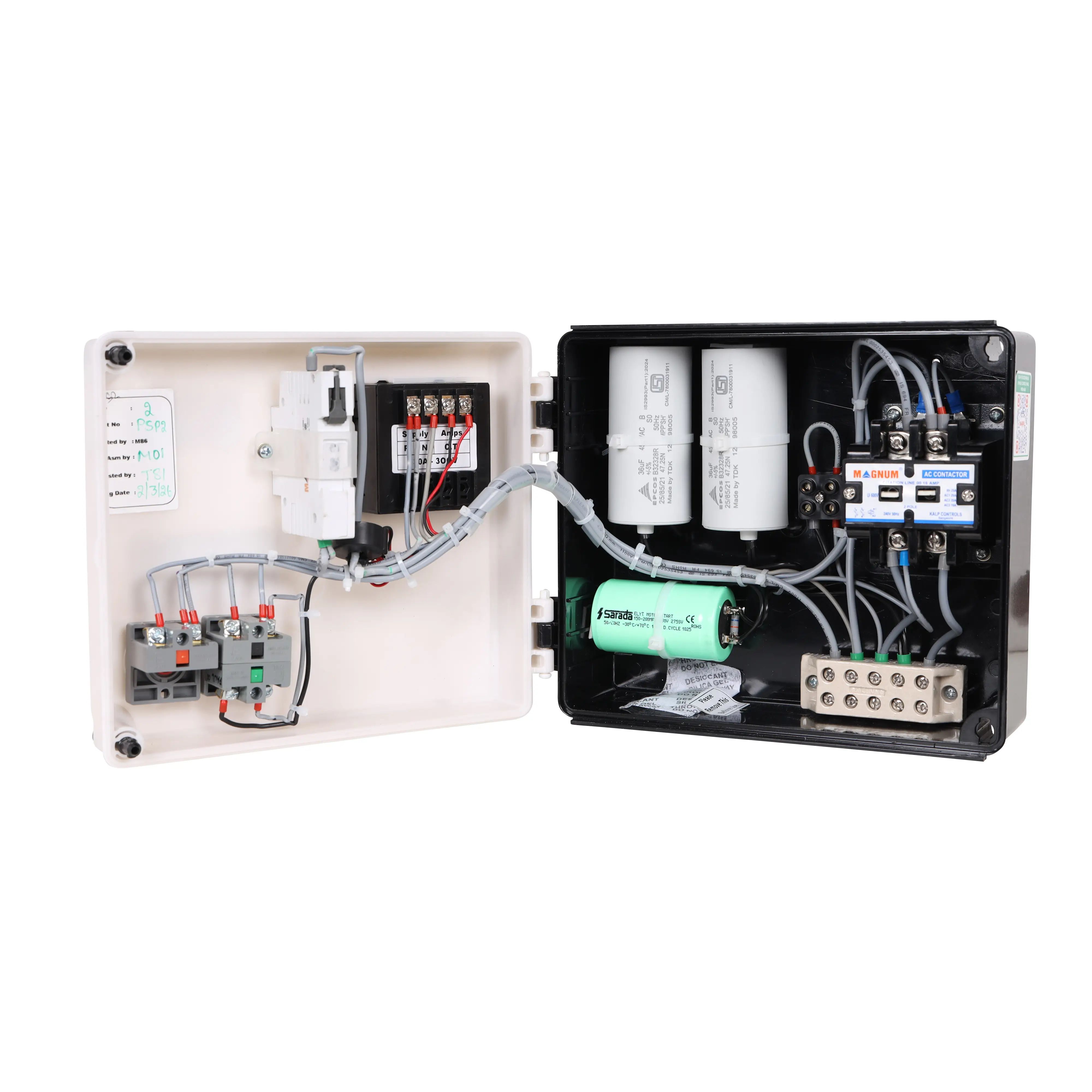 Pradhaan Submersible Pump Control Panel view 3
