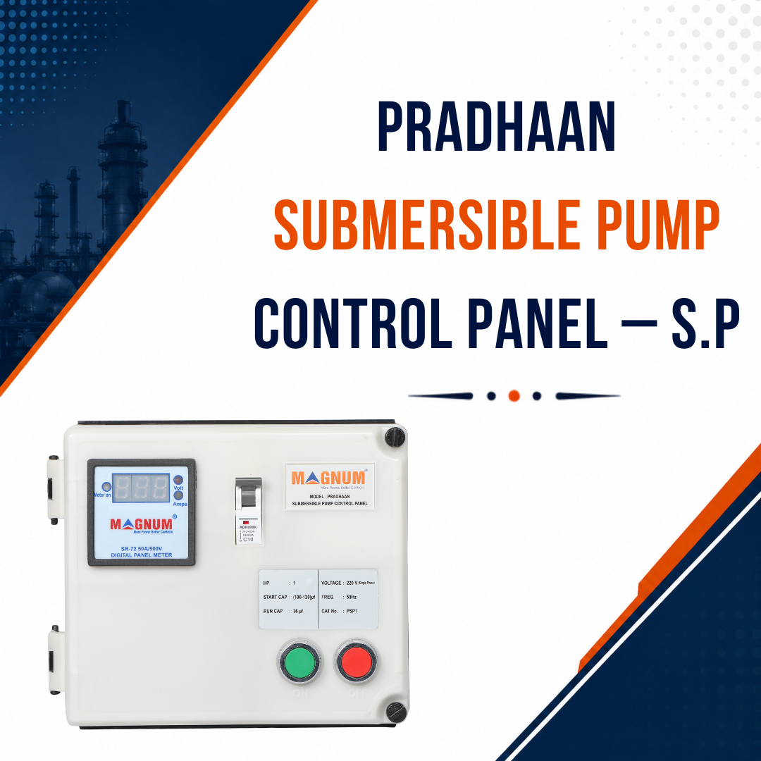 Magnum Pradhaan Submersible Pump Control Panel &ndash; S.P