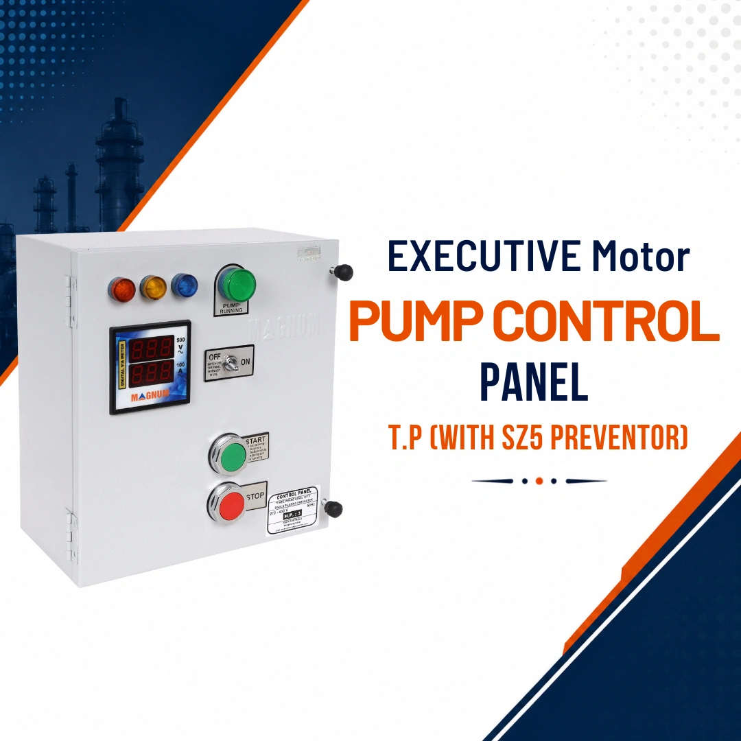 Pump Motor Control Panels Three Phase