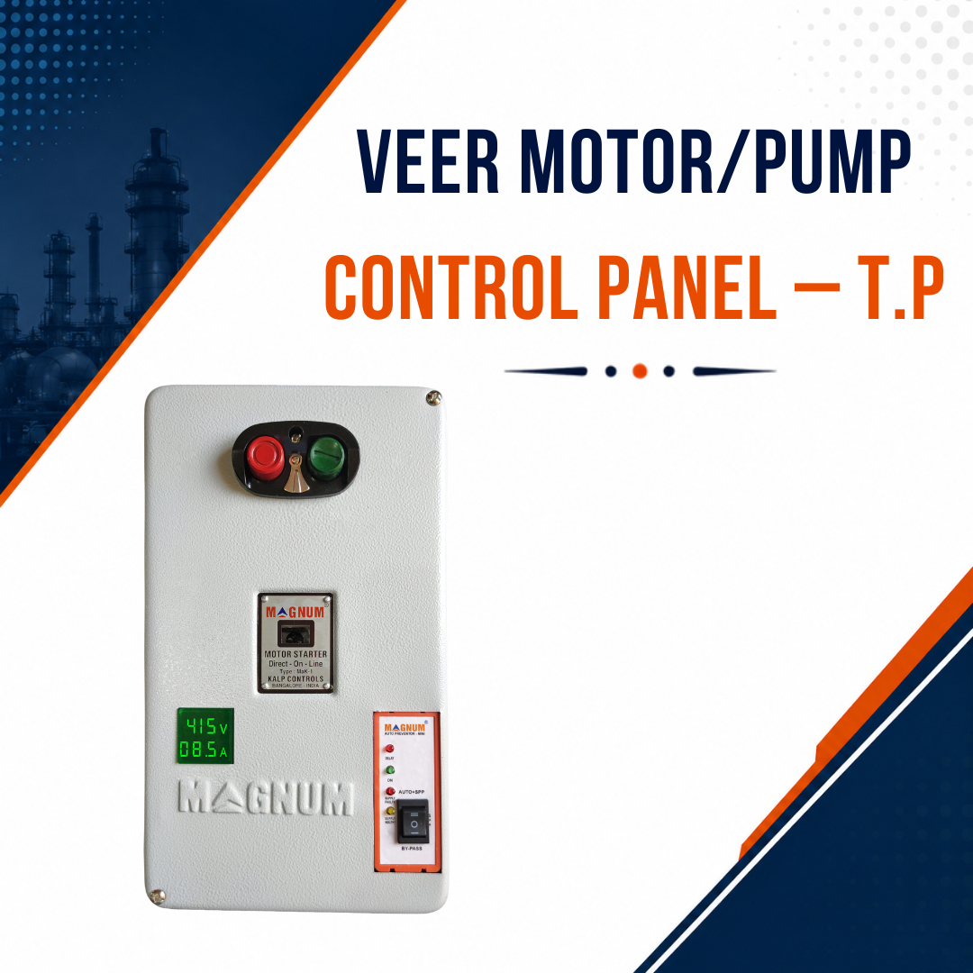 Veer Motor/ Pump Control Panel &ndash; T.P