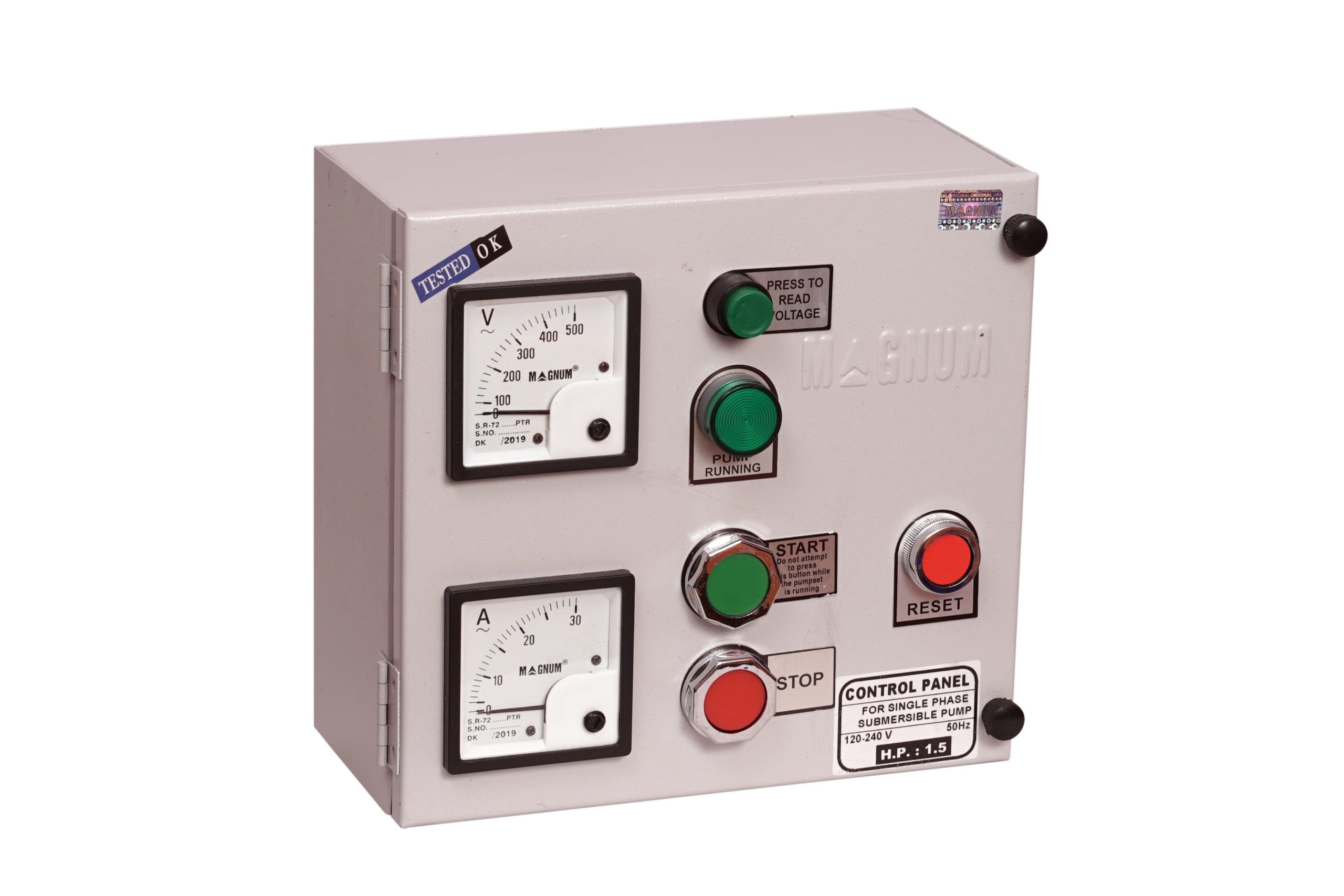 Single Phase Submersible Pump Control Panels